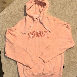 Okoboji Pink Hoodie